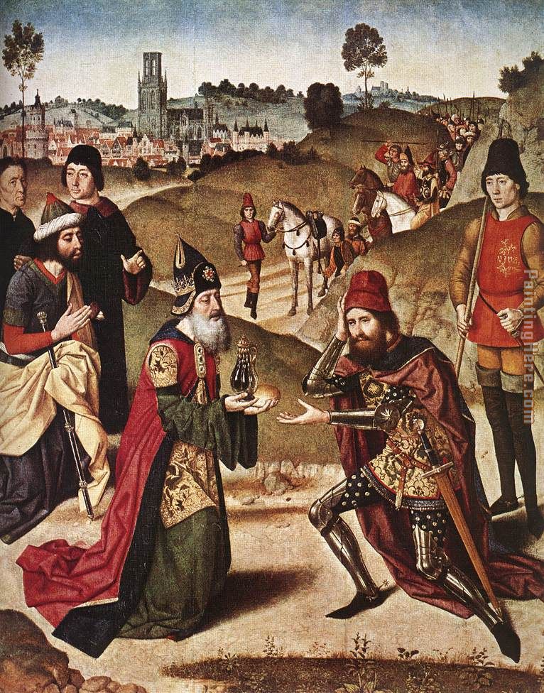 Dirck Bouts The Meeting of Abraham and Melchizedek